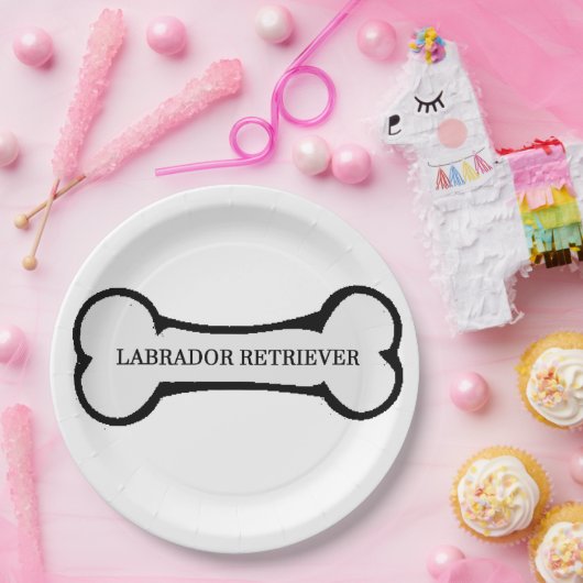 Labrador Pappteller (Party)