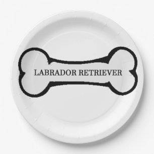 Labrador Pappteller