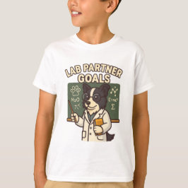 Labrador Partner Goals - Science Dog T - Shirt