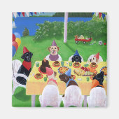 Labrador-Party Magnet (Vorne)