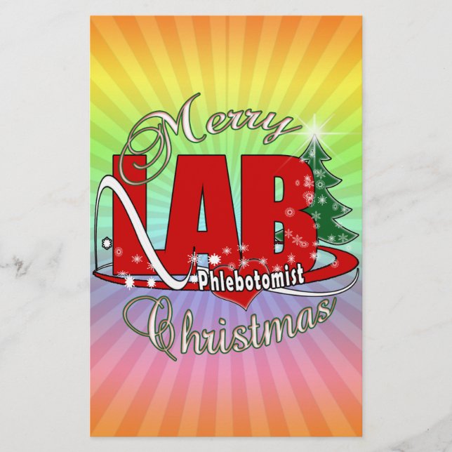 LABRADOR PHLEBOTOMIST CHRISTMAS (Vorderseite)