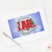 LABRADOR PHLEBOTOMIST CHRISTMAS RECHTECKIGER AUFKLEBER (Umschlag)