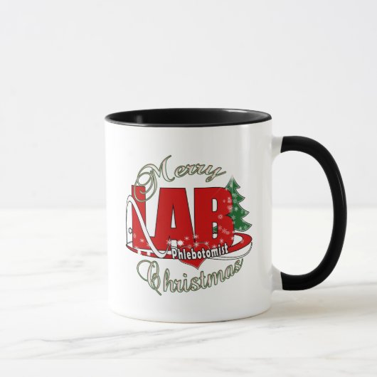 LABRADOR PHLEBOTOMIST CHRISTMAS TASSE (Rechts)