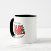 LABRADOR PHLEBOTOMIST CHRISTMAS TASSE (Vorderseite Links)