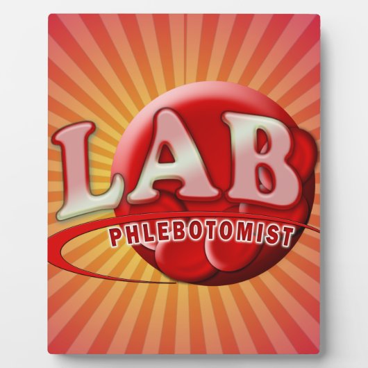 LABRADOR PHLEBOTOMIST RBC LOGO FOTOPLATTE (Vorderseite)