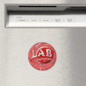 LABRADOR PHLEBOTOMIST RBC LOGO MAGNET (In Situ (Geschirrspüler))