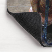 Labrador Pit Welpe Erlangen Sie ein Bad Mousepad (Ecke)