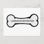 Labrador Postkarte (Vorderseite)