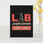 Labrador Professionals Rette Laborassistent Karte (Gelbe Blume)