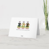 Labrador Puppies Ostereier Feiertagskarte (Rückseite)