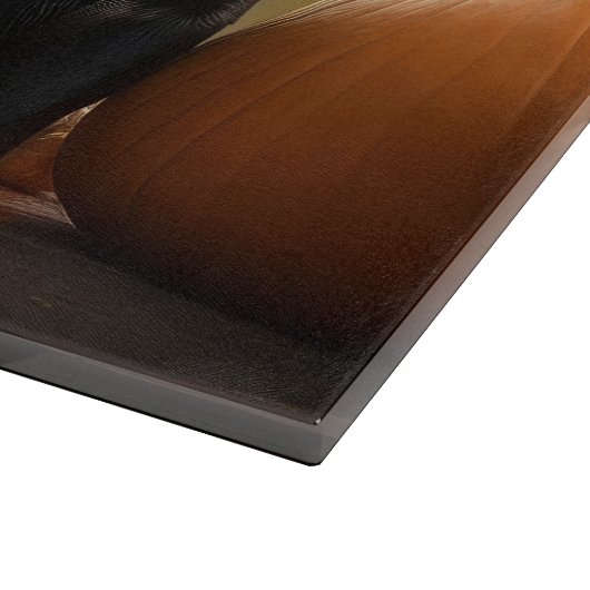 Labrador Puppy Autumn Delight Pumpkin Schneidebrett (Ecke)