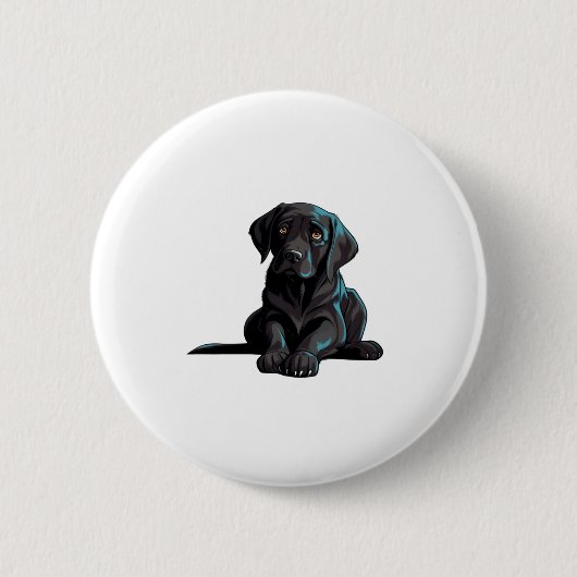 Labrador Puppy Button (Vorderseite)