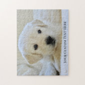 Labrador Puppy Dozzle Puzzle (Vertikal)