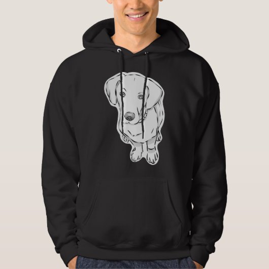 Labrador Puppy Hoodie (Vorderseite)