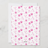 Labrador Puppy Mama Valentinstag Feiertagskarte (Rückseite)