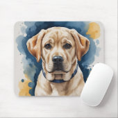 Labrador Puppy Mouse Pad Mousepad (Mit Mouse)