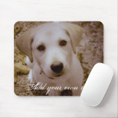 Labrador Puppy Mousepad (Mit Mouse)