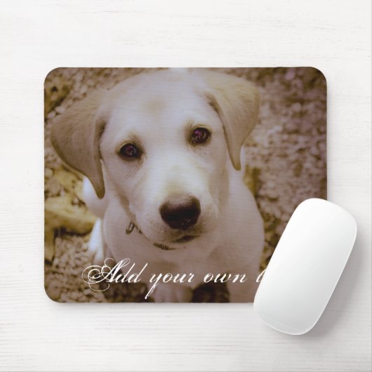 Labrador Puppy Mousepad (Mit Mouse)