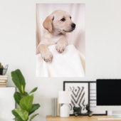 Labrador Puppy Poster (Heimbüro)