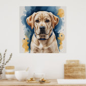 Labrador Puppy Poster | Wall Art (Küche)