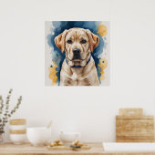 Labrador Puppy Poster | Wall Art (Küche)