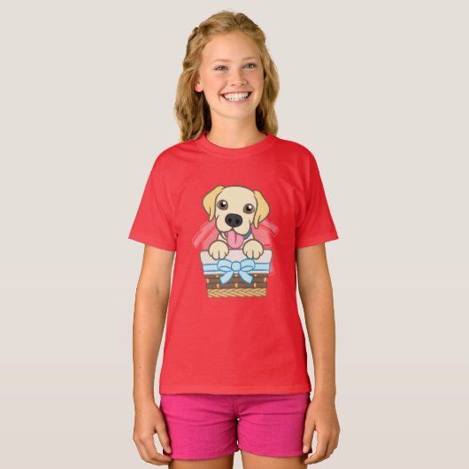 Labrador Puppy T - Shirt (Vorne ganz)