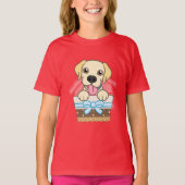 Labrador Puppy T - Shirt (Vorderseite)
