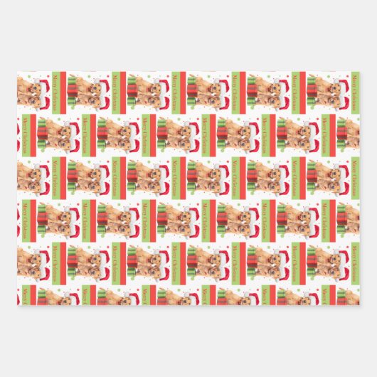 Labrador Puppy Variation Geschenkpapier Set (Vorderseite 2)