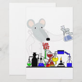 LABRADOR RAT CHEMISTRY BRIEFPAPIER (Vorne/Hinten)