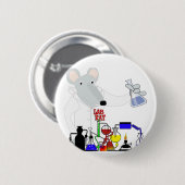 LABRADOR RAT CHEMISTRY BUTTON (Vorne & Hinten)