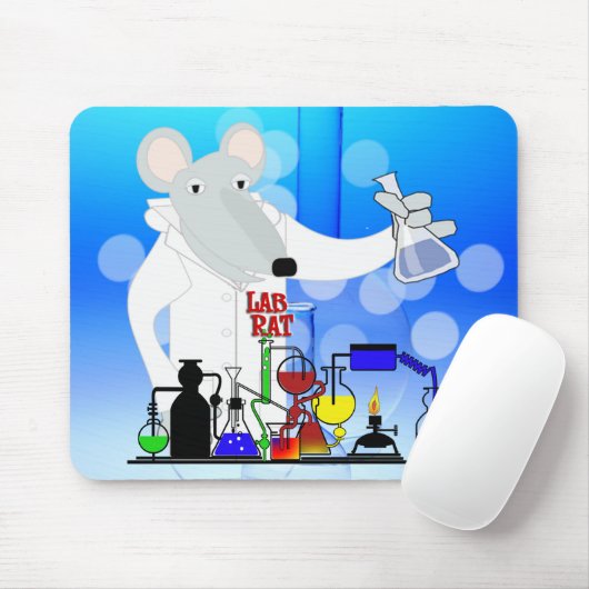 Labrador RAT CHEMISTRY Mousepad (Mit Mouse)