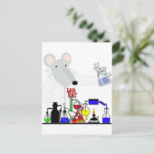 LABRADOR RAT CHEMISTRY POSTKARTE (Stehend Vorderseite)