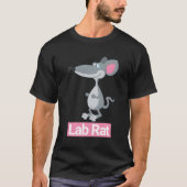 Labrador Rat Funny Labrador Tech T-Shirt (Vorderseite)