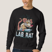 Labrador Rat Labrador Tech Labortechniker Medizine Sweatshirt (Vorderseite)
