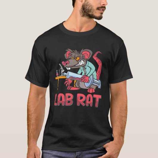 Labrador Rat Medizinische LebensMaus Assistant Lab T-Shirt (Vorderseite)