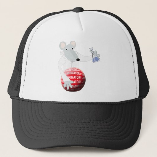 LABRADOR RAT MIT BEAKER UND SPHÄRE TRUCKERKAPPE (Vorderseite)