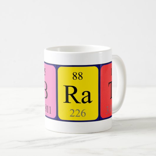 Labrador Rat Periodische Tasse (VorderseiteRechts)