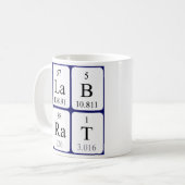 Labrador Rat Periodische Tasse (Vorderseite Links)