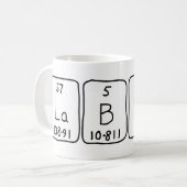 Labrador Rat Periodische Tasse (Vorderseite Links)