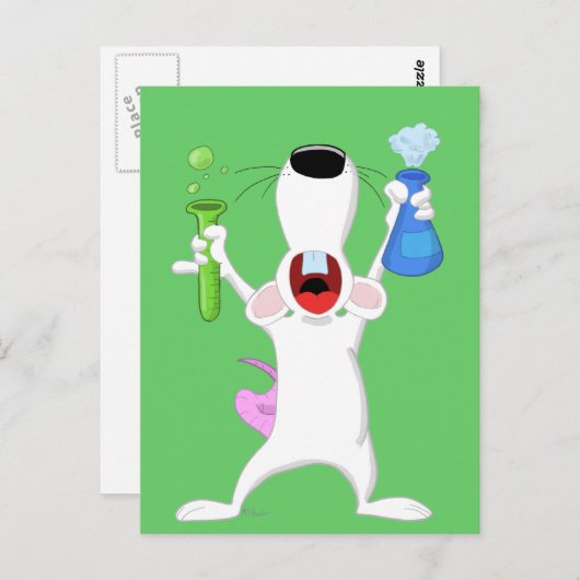 Labrador Rat Postkarte (Vorne/Hinten)