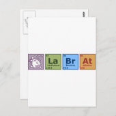 Labrador Rat Postkarte (Vorne/Hinten)