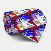 Labrador-Ratte buchstabiert mit Elementen von der Krawatte (Gerollt)