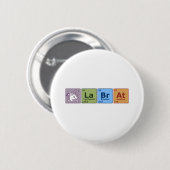 Labrador-Ratte Button (Vorne & Hinten)