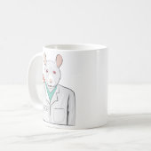 Labrador-Ratte Kaffeetasse (Vorderseite Links)