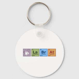 Labrador-Ratte Schlüsselanhänger