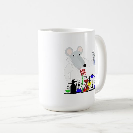 LABRADOR-RATTEN-CHEMIE KAFFEETASSE (VorderseiteRechts)