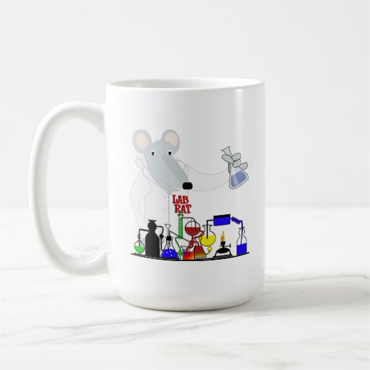 LABRADOR-RATTEN-CHEMIE KAFFEETASSE (Links)