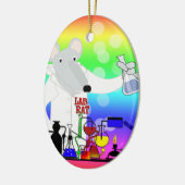 LABRADOR-RATTEN-CHEMIE KERAMIKORNAMENT (Links)