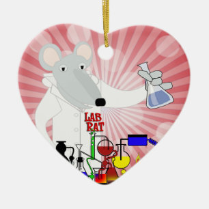 LABRADOR-RATTEN-CHEMIE KERAMIKORNAMENT