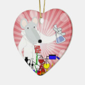 LABRADOR-RATTEN-CHEMIE KERAMIKORNAMENT (Links)